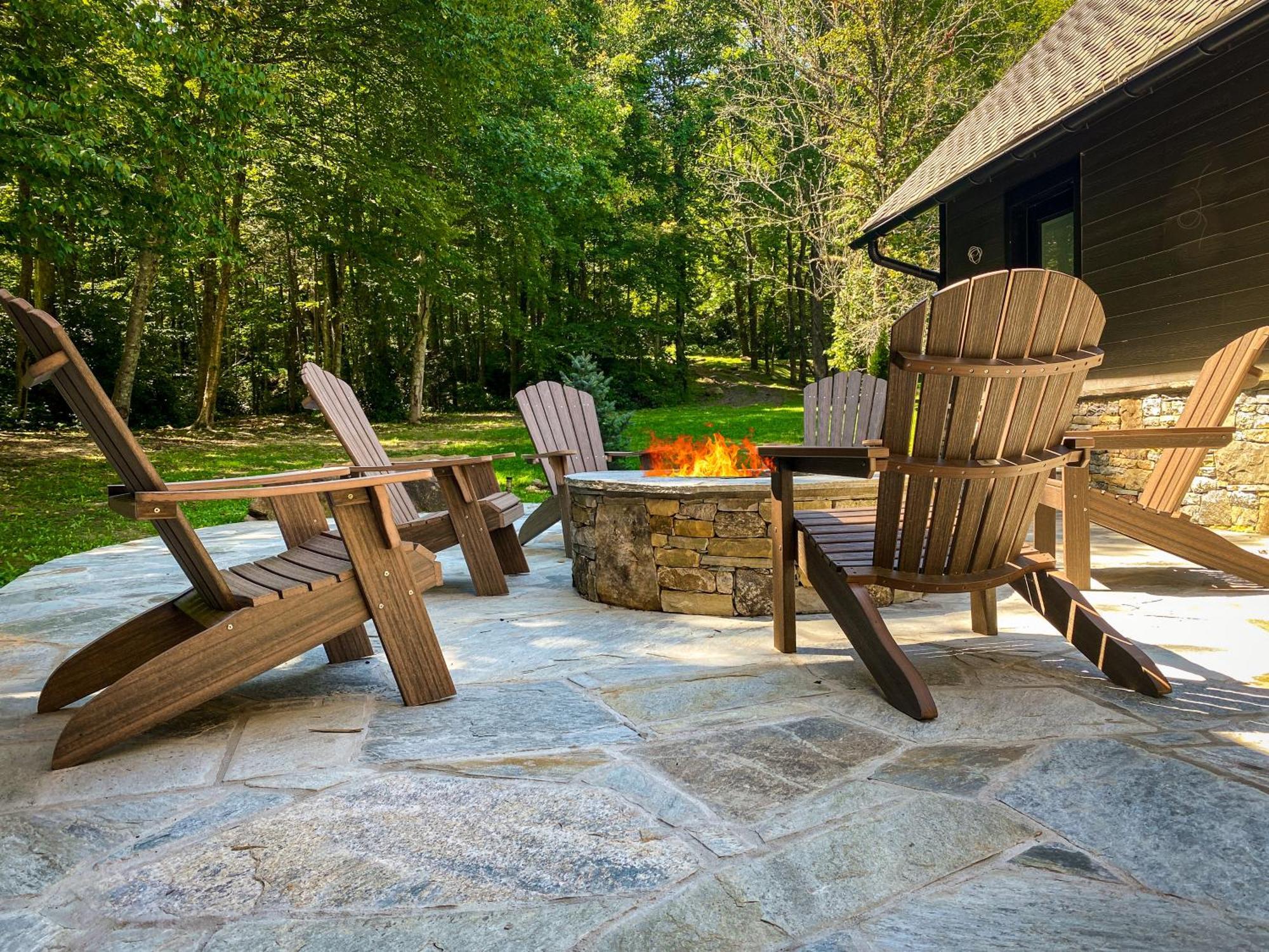 Modern Mountain Creekhouse Villa Maggie Valley Exterior photo