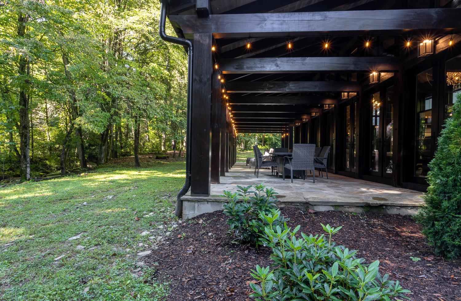 Modern Mountain Creekhouse Villa Maggie Valley Exterior photo